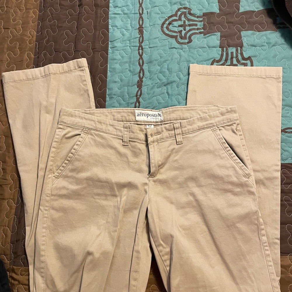 Aeropostale Tan Women's Trousers